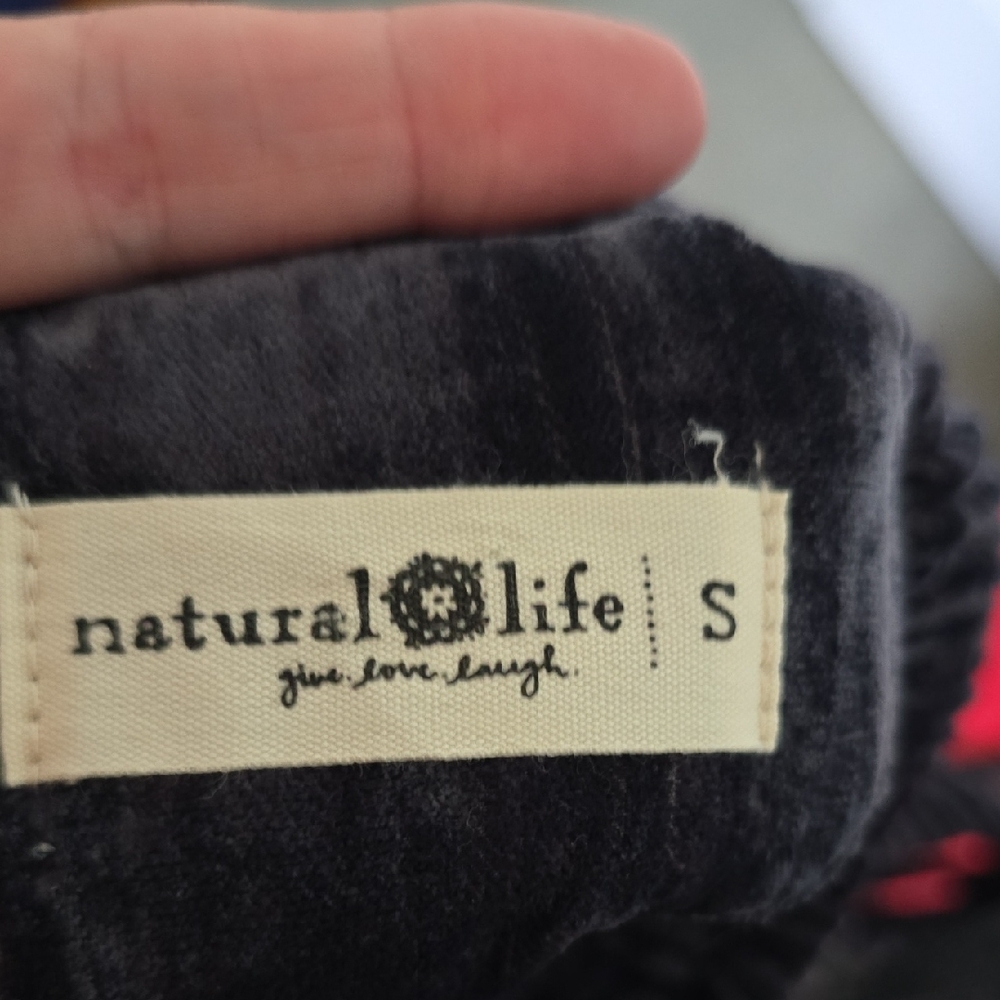 Natural Life Charcoal Velvet Garment - Picture 9 of 11